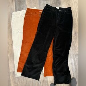 Universal Thread set of 3 Corduroy pants